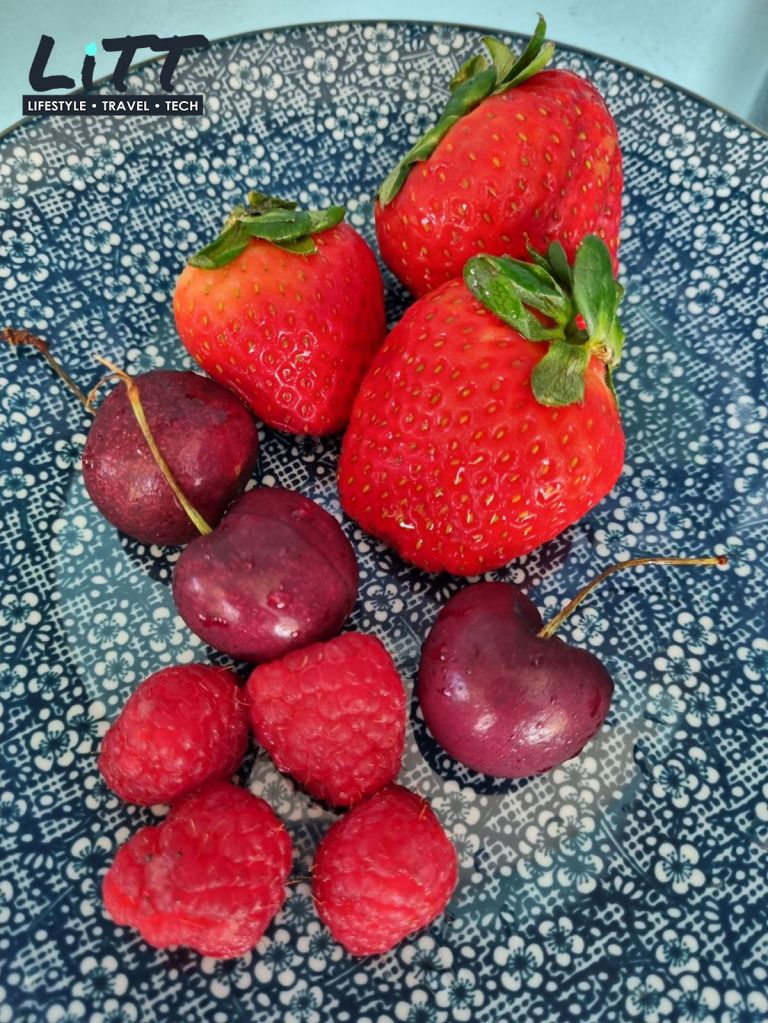 Strawberries, cherries, and raspberries (Photo by LiTT website)