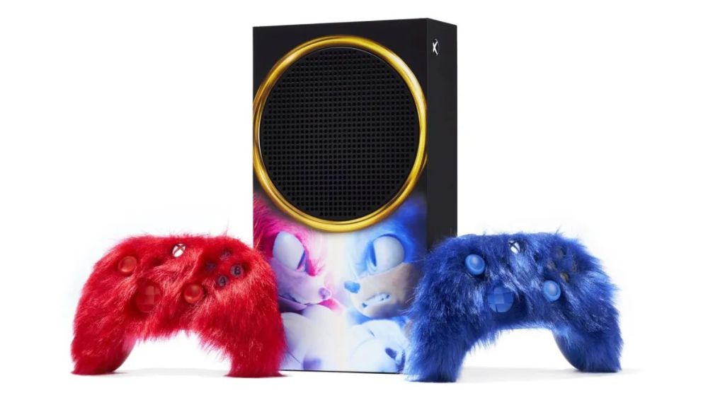 Limited edition Microsoft Xbox Series S for Sonic the Hedgehog 2